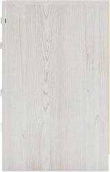 Altyra Panel Bookcase Bedroom Set In White