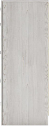 Altyra Panel Bookcase Bedroom Set In White