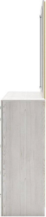 Altyra Panel Bookcase Bedroom Set In White