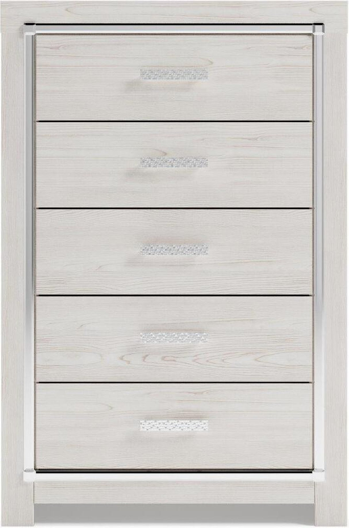 Altyra Panel Bookcase Bedroom Set In White