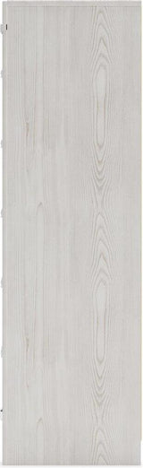 Altyra Panel Bookcase Bedroom Set In White