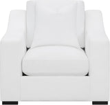 Ashlyn White Upholstered Living Room Set