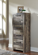 Derekson Gray Storage Panel Bedroom Set