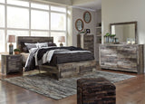 Derekson Gray Storage Panel Bedroom Set