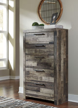 Derekson Gray Storage Panel Bedroom Set