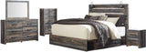 Drystan Multi Panel Bedroom Set With Two Underbed Storage