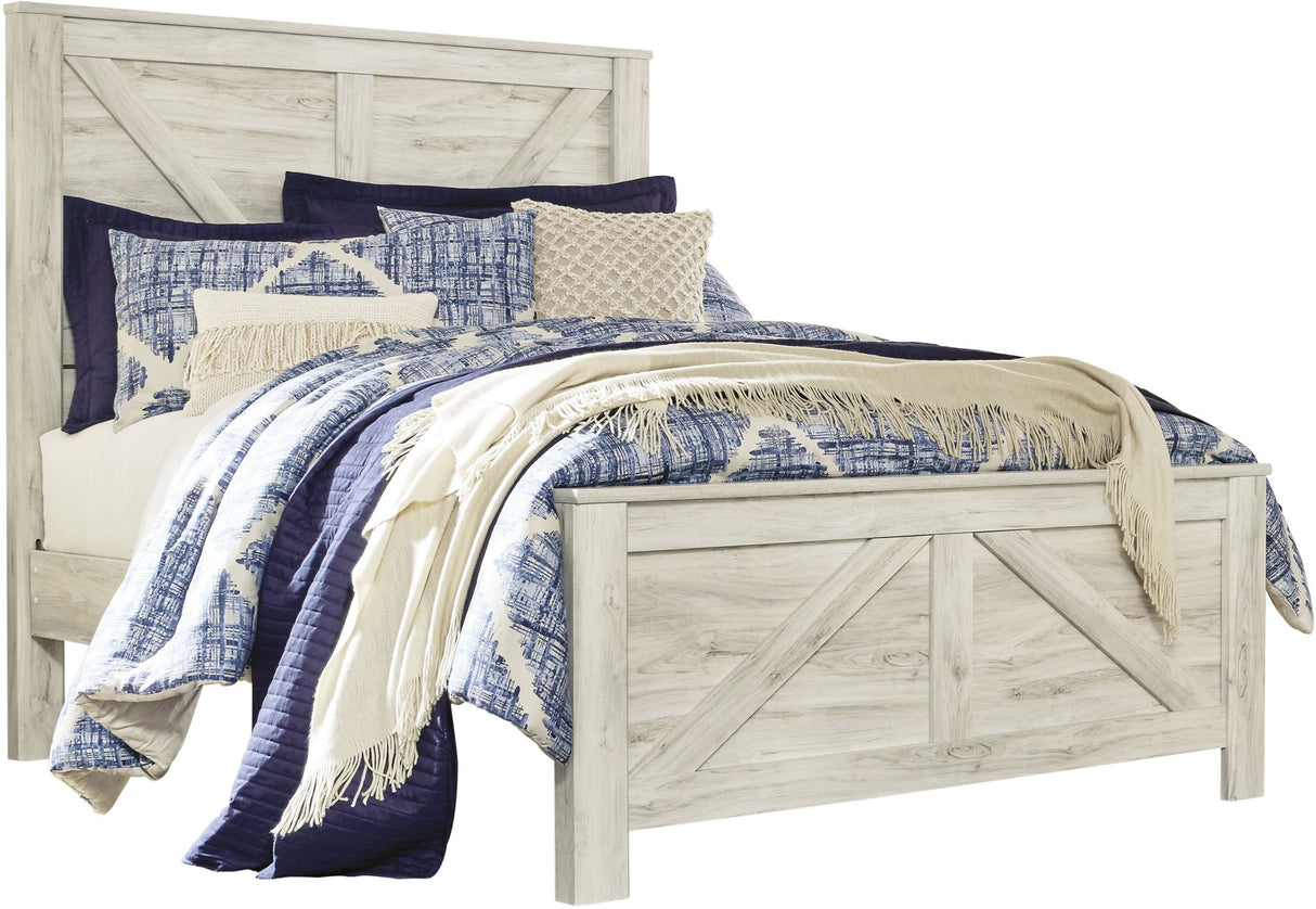 Bellaby Whitewash Panel Bedroom Set