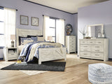Bellaby Whitewash Panel Bedroom Set