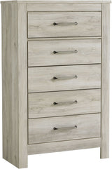 Bellaby Whitewash Panel Bedroom Set