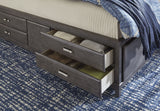 Caitbrook Gray Storage Panel Bedroom Set