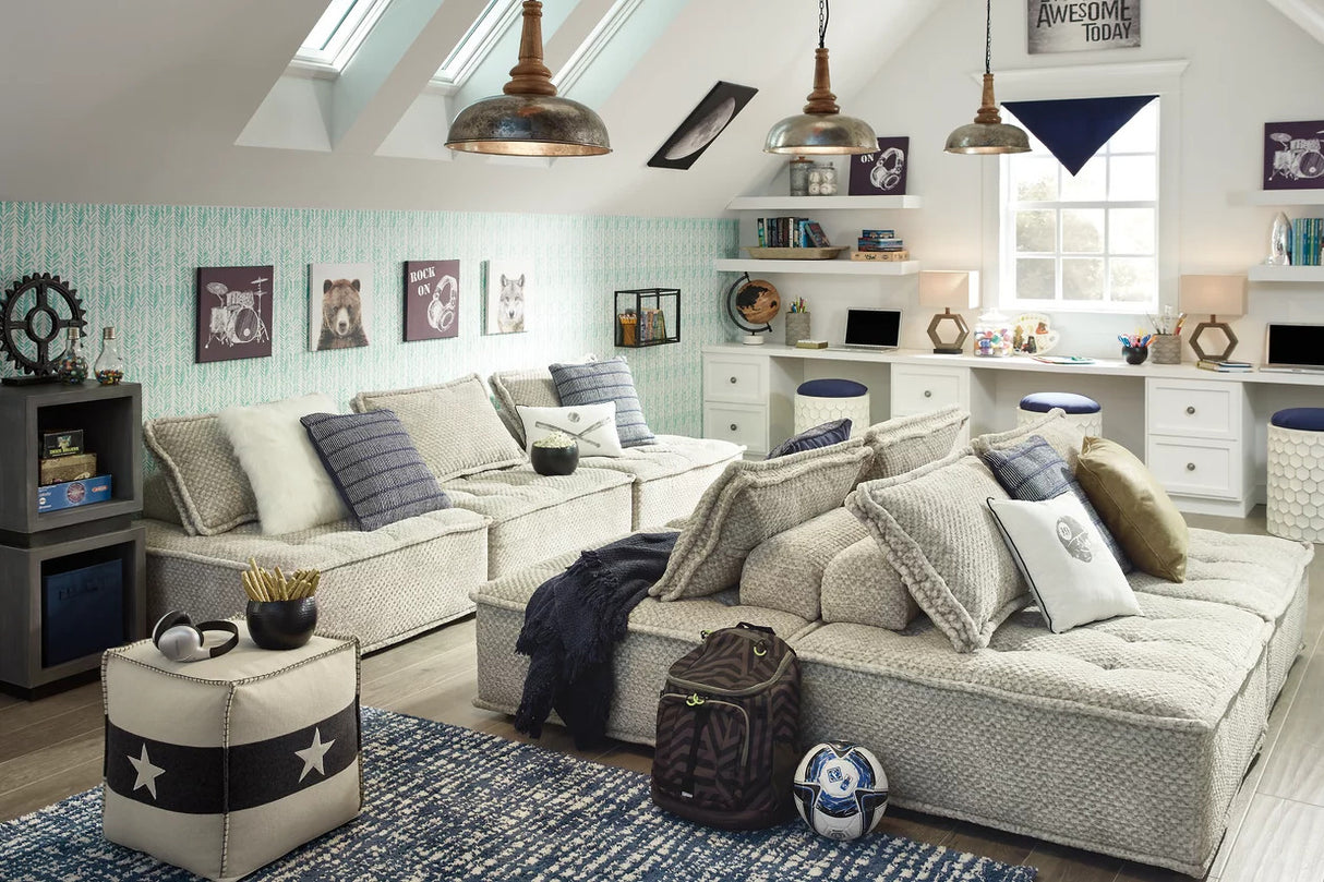 Bales Living Room Set In Taupe