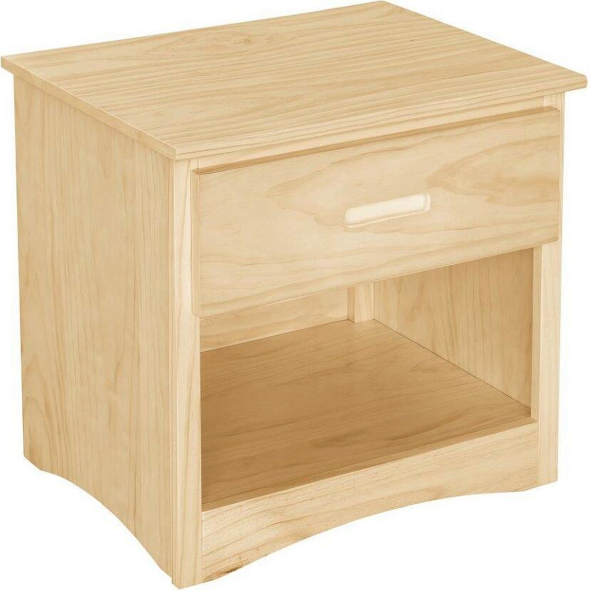 Bartly Natural Pine Youth Bookcase Bedroom Set