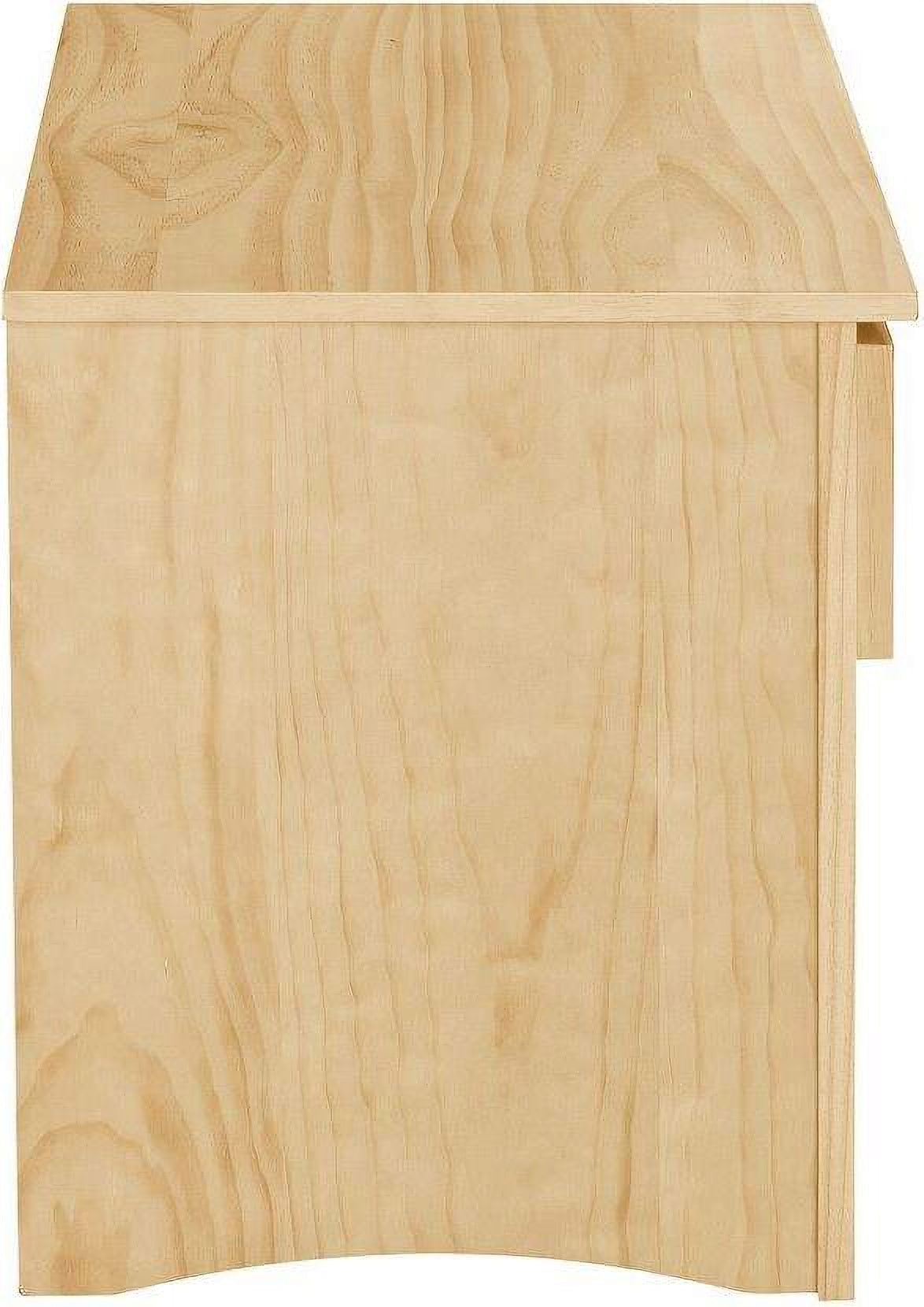 Bartly Natural Pine Youth Bookcase Bedroom Set