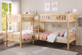 Bartly Natural Pine Youth L Corner Bunk Bedroom Set