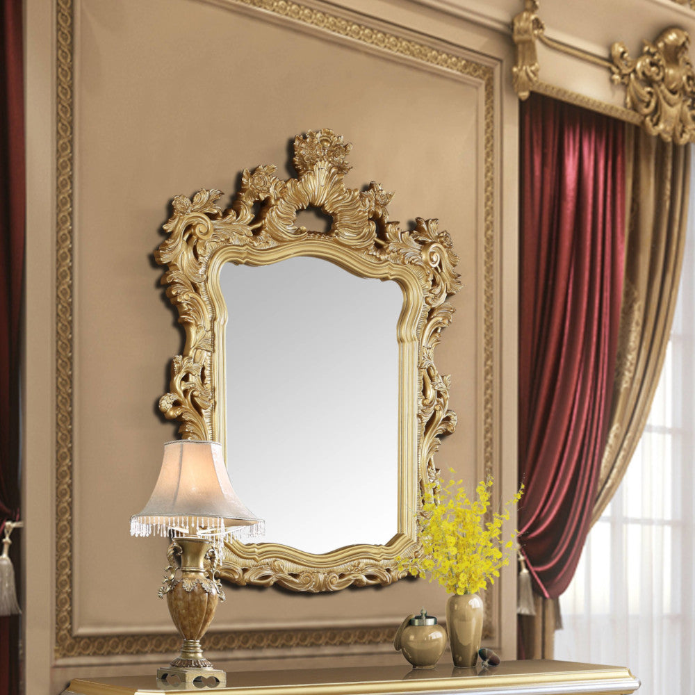 Seville Gold Finish Mirror
