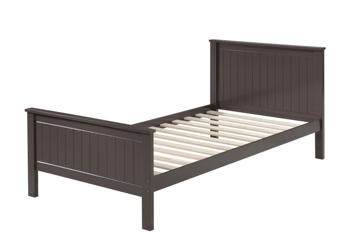 Bungalow Chocolate Finish Twin Bed
