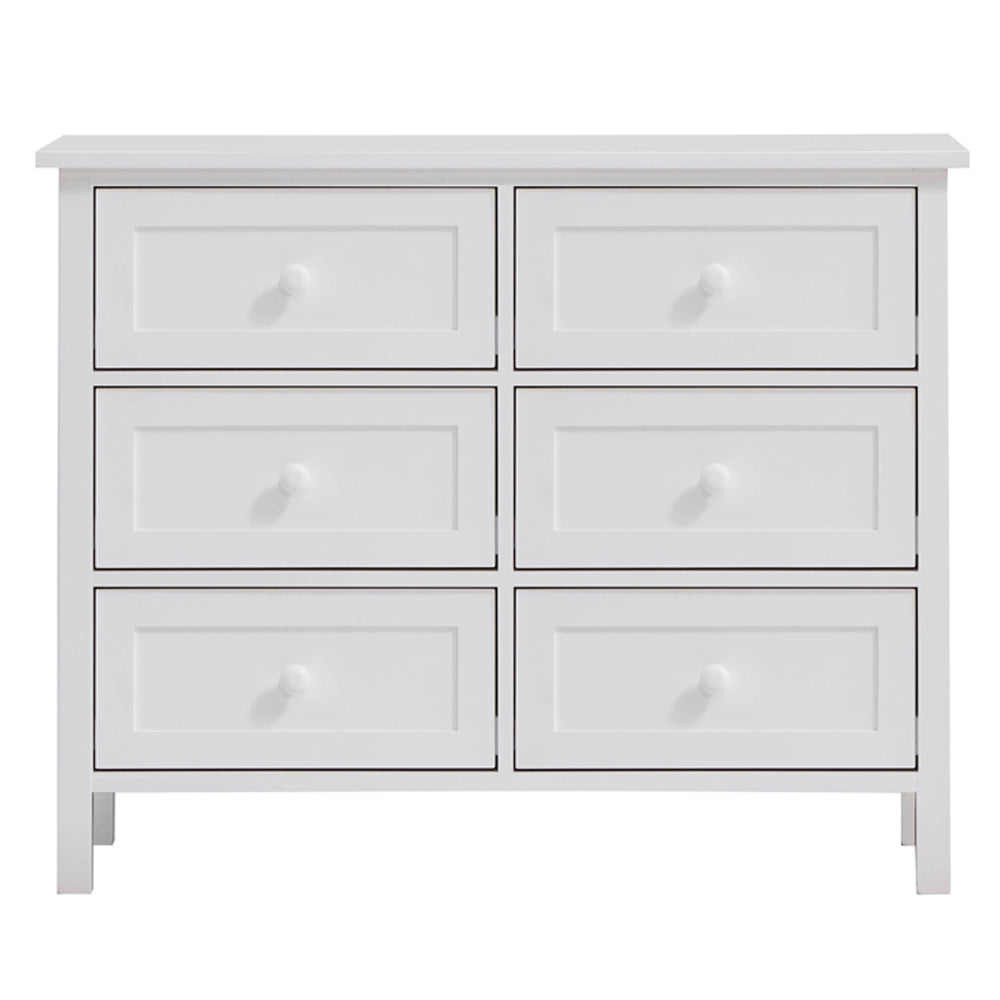 Iolanda White Finish Dresser
