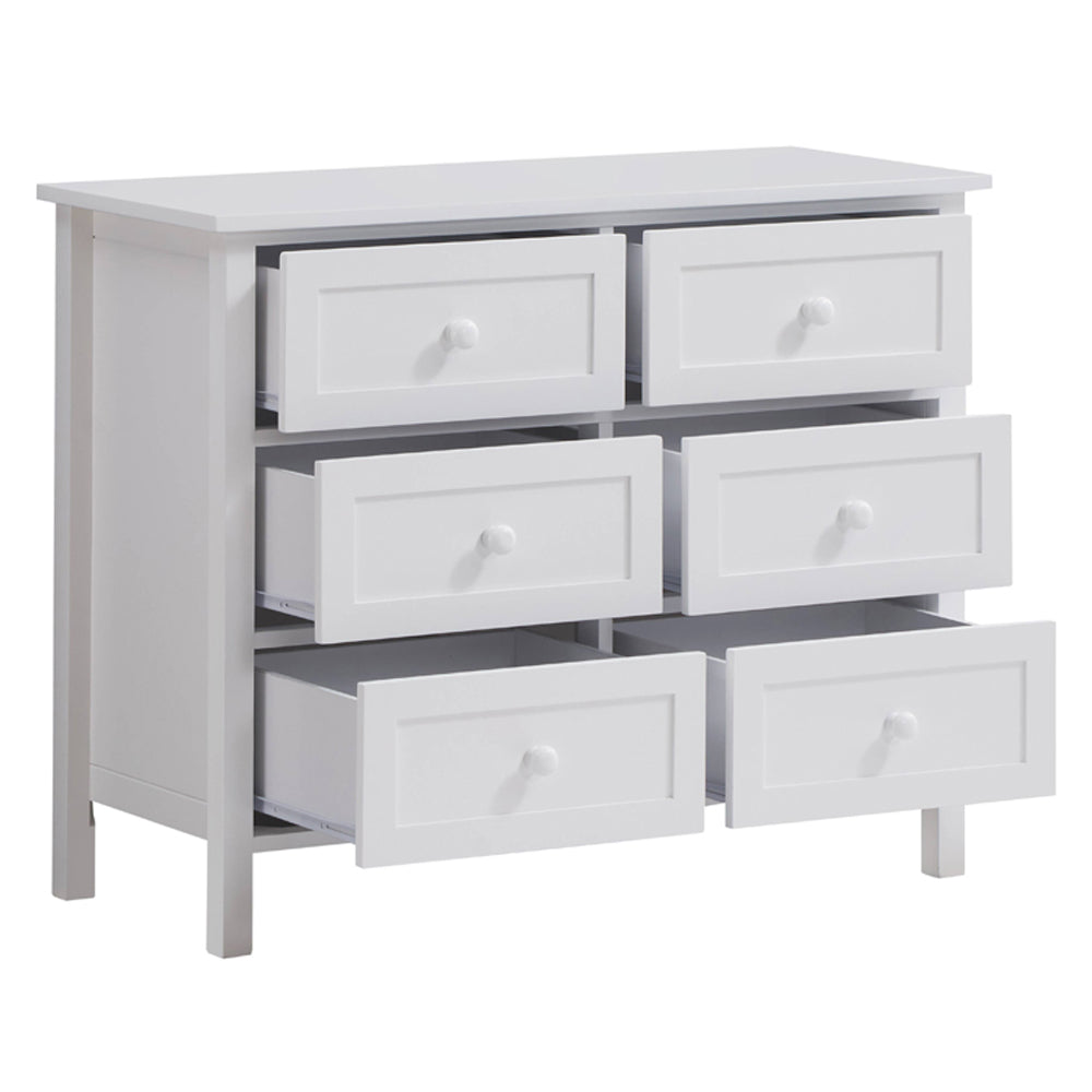Iolanda White Finish Dresser