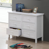 Iolanda White Finish Dresser