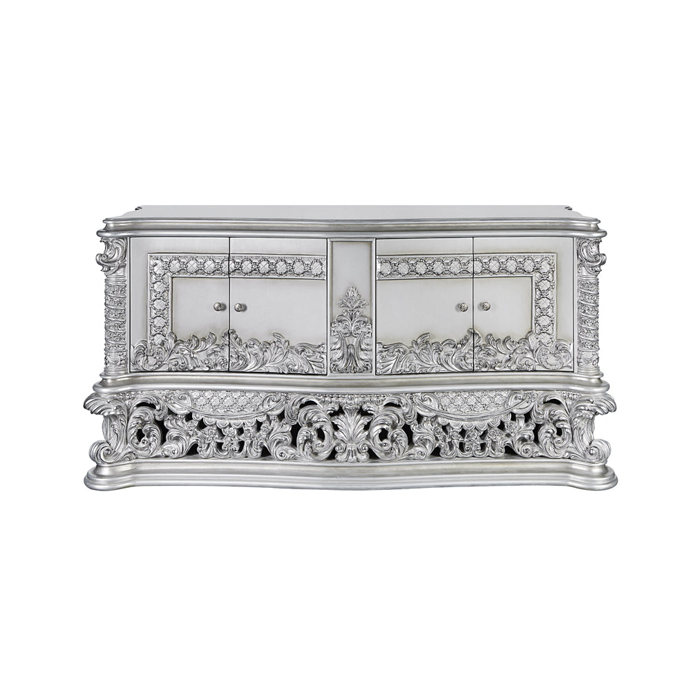 Valkyrie Antique Platinum Finish Dresser