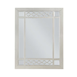 Varian Silver & Mirrored Finish Mirror