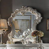 Vendom Antique Pearl Finish Mirror