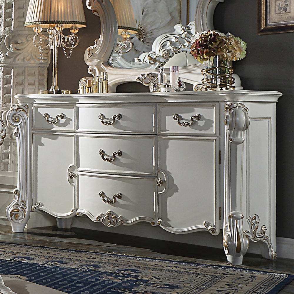Vendom Antique Pearl Finish Dresser