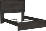 Belachime Black Panel Bedroom Set