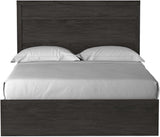 Belachime Black Panel Bedroom Set