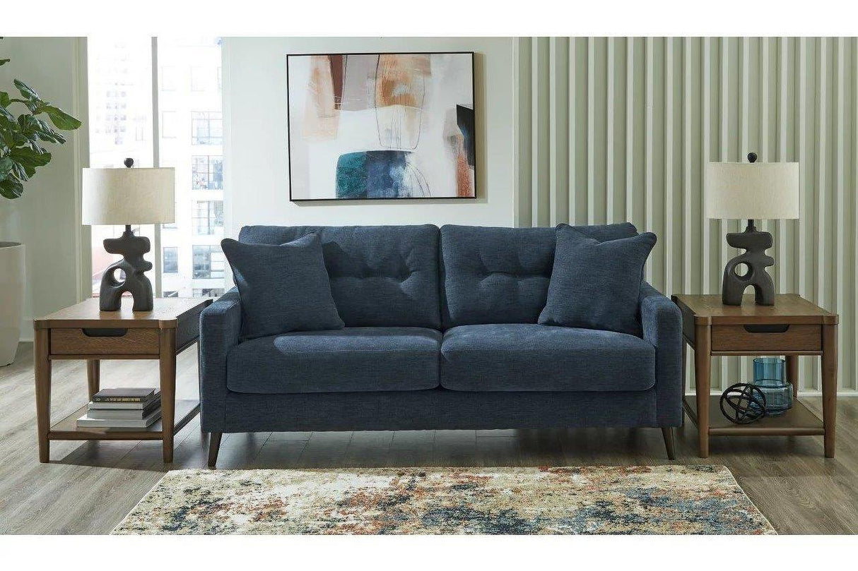 Bixler Living Room Set In Navy
