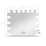 Marilyn Hollywood Vanity Mirror Pro Max with 15 Dimmable LED Bulbs