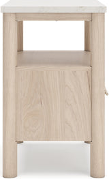 Cadmori Youth Upholstered Panel Bedroom Set In Two-tone