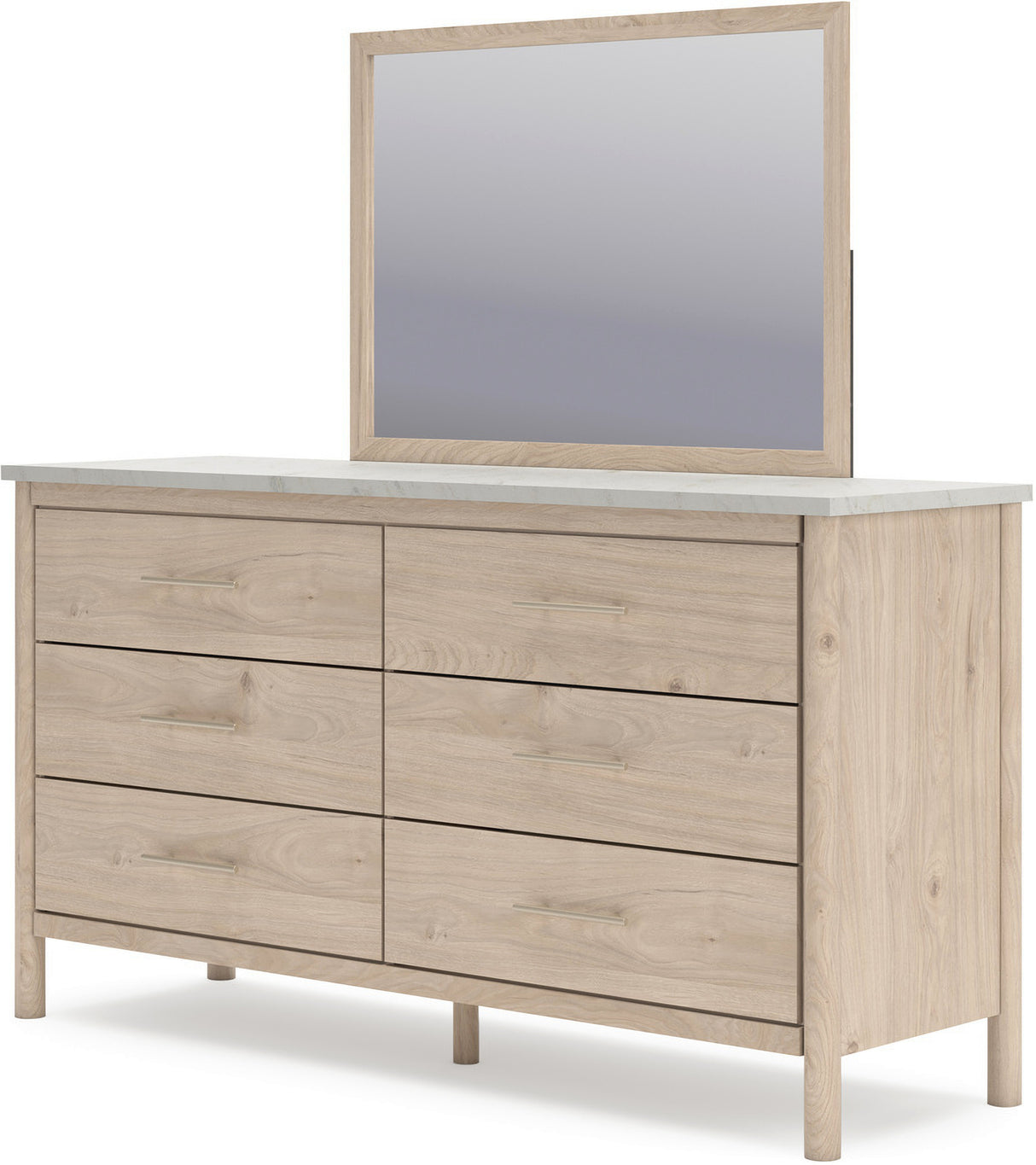 Cadmori Youth Upholstered Panel Bedroom Set In Two-tone