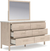 Cadmori Youth Upholstered Panel Bedroom Set In Two-tone