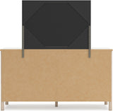 Cadmori Youth Upholstered Panel Bedroom Set In Two-tone