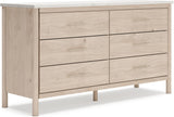 Cadmori Youth Upholstered Panel Bedroom Set In Two-tone
