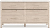 Cadmori Youth Upholstered Panel Bedroom Set In Two-tone