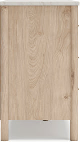 Cadmori Youth Upholstered Panel Bedroom Set In Two-tone