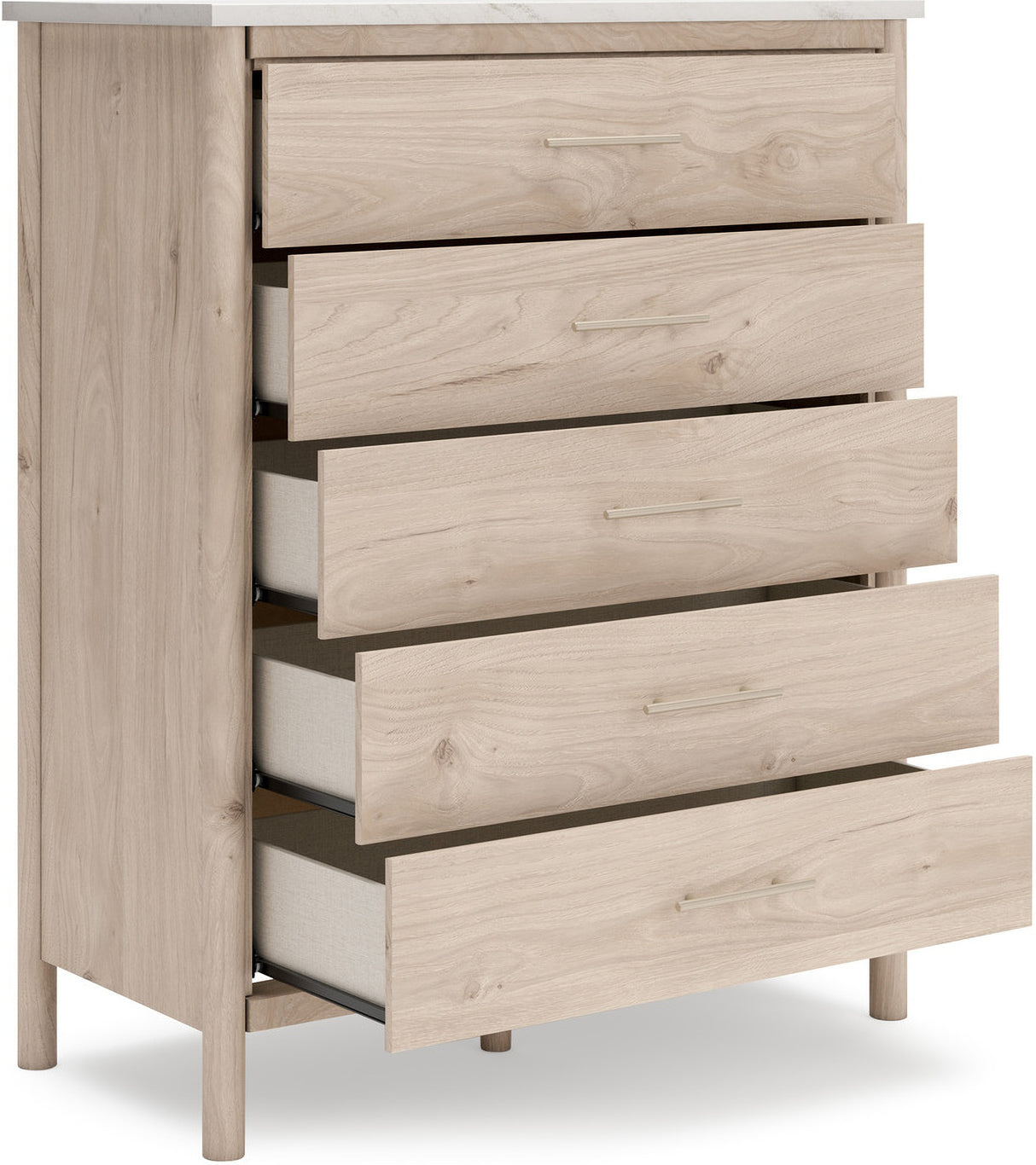 Cadmori Youth Upholstered Panel Bedroom Set In Two-tone