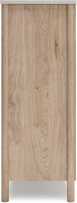 Cadmori Youth Upholstered Panel Bedroom Set In Two-tone