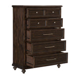 Cardano Driftwood Charcoal Panel Bedroom Set