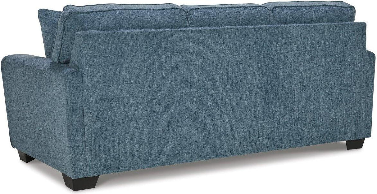 Cashton Living Room Set In Blue