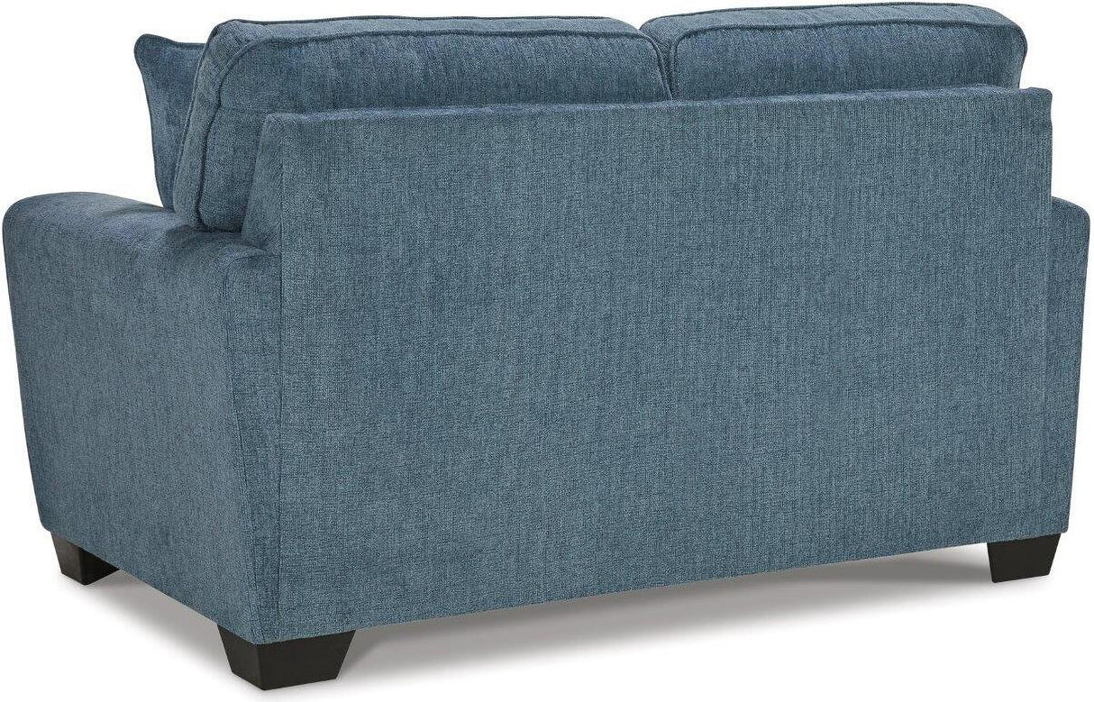 Cashton Living Room Set In Blue