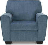 Cashton Living Room Set In Blue