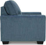 Cashton Living Room Set In Blue