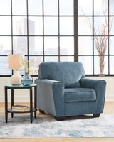 Cashton Living Room Set In Blue
