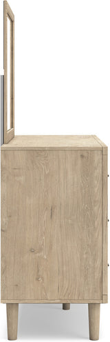 Cielden Panel Bedroom Set In Two-tone