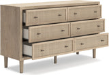 Cielden Panel Bedroom Set In Two-tone