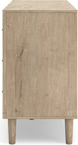 Cielden Panel Bedroom Set In Two-tone