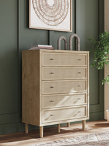 Cielden Panel Bedroom Set In Two-tone